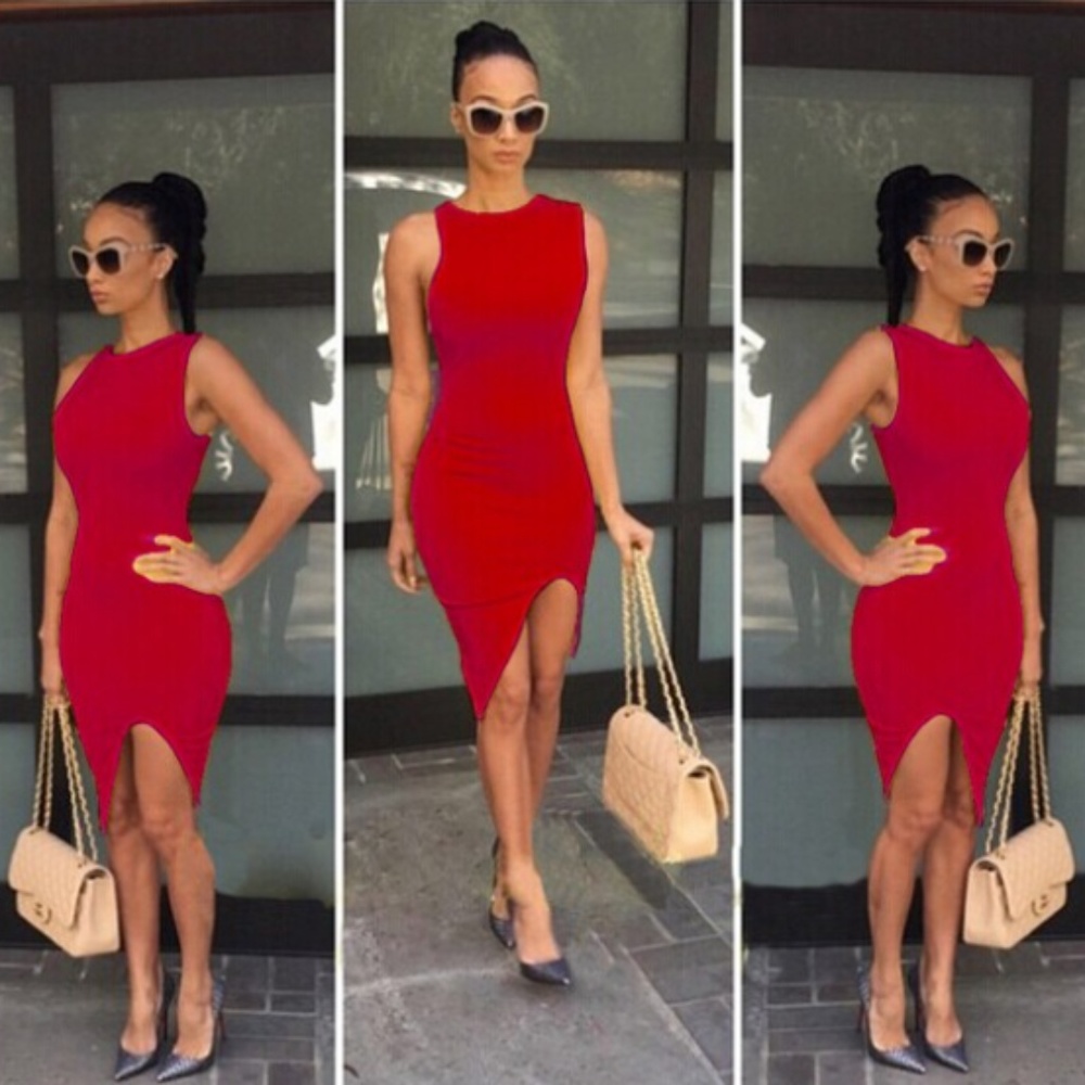 Red Cocktail Dress NWT